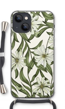 White flower pattern