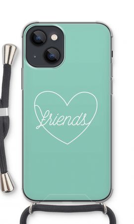 Friends heart pastel