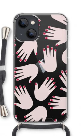 Hands pink
