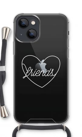 Friends heart pastel