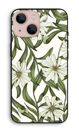 White flower pattern