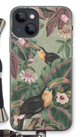 Tropical jungle toucan