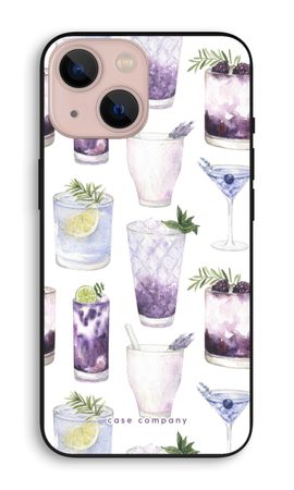 Violet cocktails