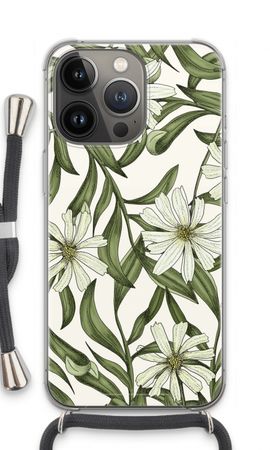 White flower pattern