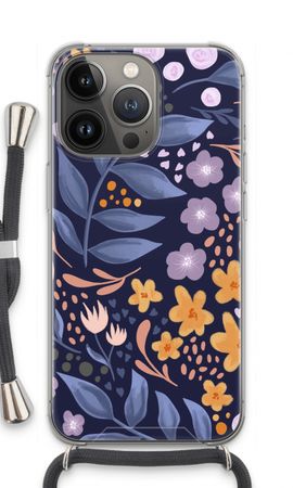 Flowers with blue leaves