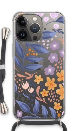 Flowers with blue leaves