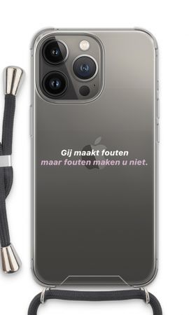 Fouten maken u niet
