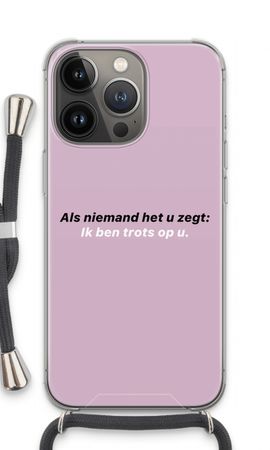 Ik ben trots op u
