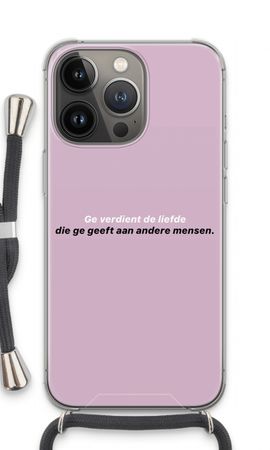 Ge verdient de liefde