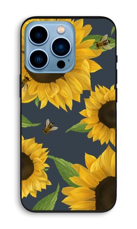 Sunflower and bees
