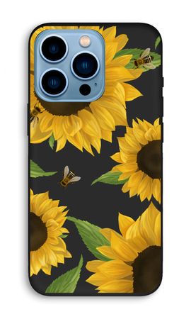 Sunflower and bees