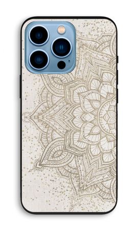Boho golden mandala