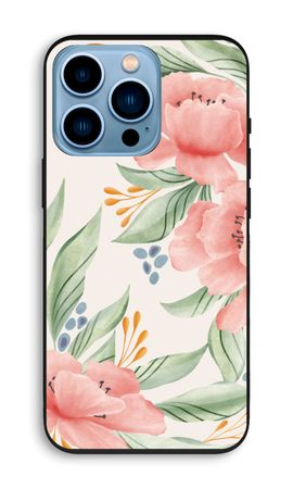 Zachtroze bloemen