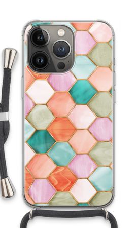 Hexagons in stained glass