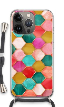 Hexagons in stained glass