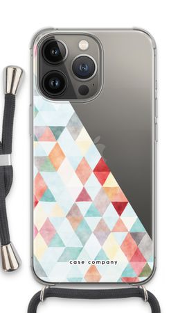 Coloured triangles pastel