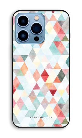 Coloured triangles pastel