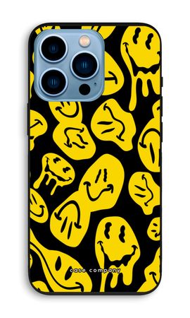 Melting smiley - Yellow