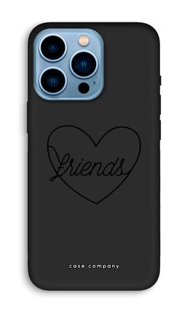 Friends heart black