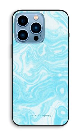 Water paint blue
