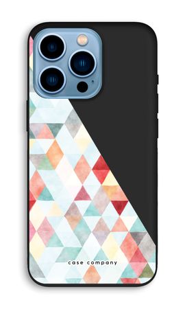 Coloured triangles pastel