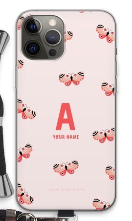 Rosy Butterflies Monogram
