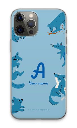 Playful Dogs Monogram