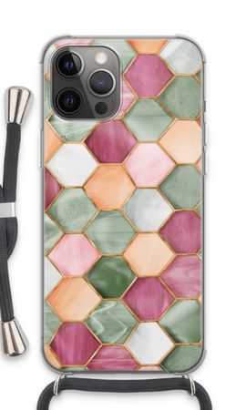 Hexagons in stained glass