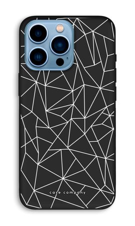 Weiße geometrische Linien