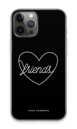 Friends heart black