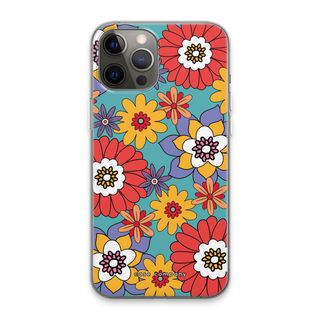 Retro Flowers - Blue