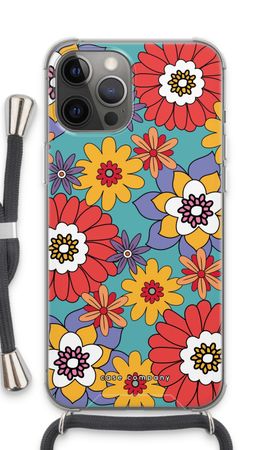 Retro Flowers - Blue