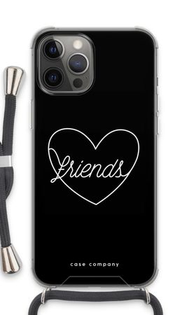 Friends heart black