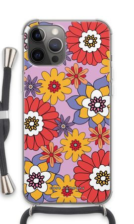 Retro Flowers - Purple