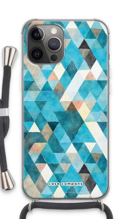 Coloured triangles blue