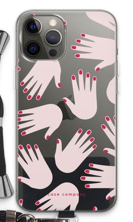 Hands pink