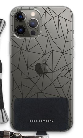 Schwarze geometrische Linien