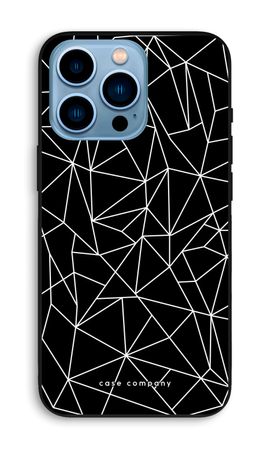 Weiße geometrische Linien