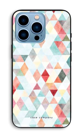 Pastellfarbene Dreiecke