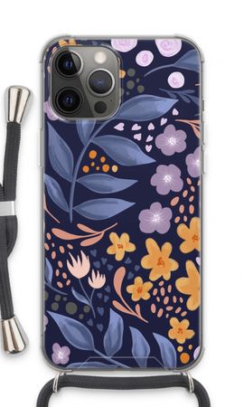 Flowers with blue leaves