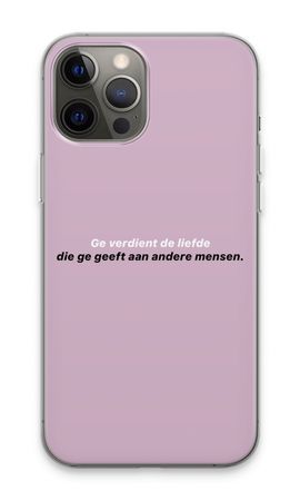 Ge verdient de liefde