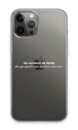 Ge verdient de liefde