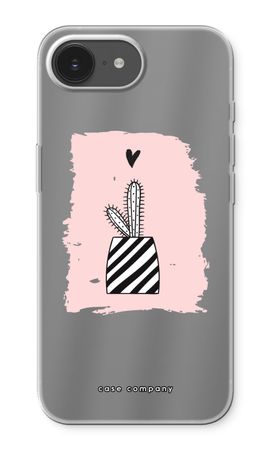 Black and white cactus