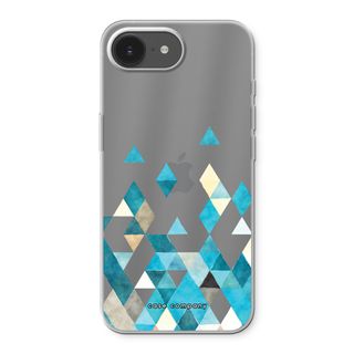 Coloured triangles blue
