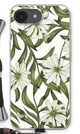 White flower pattern