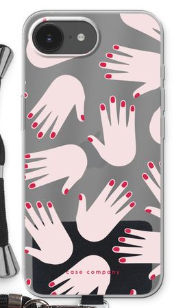 Hands pink