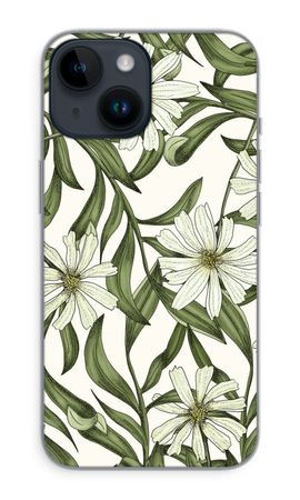 White flower pattern