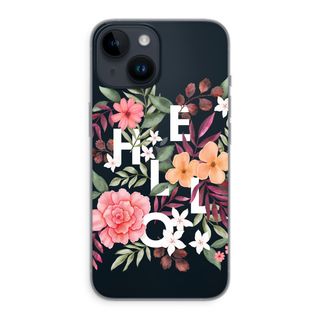 Hello in flowers