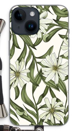 White flower pattern