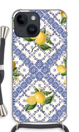 Blue tiles and lemons